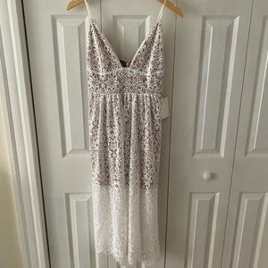 NWT: For Love & Lemons White Lace Dress